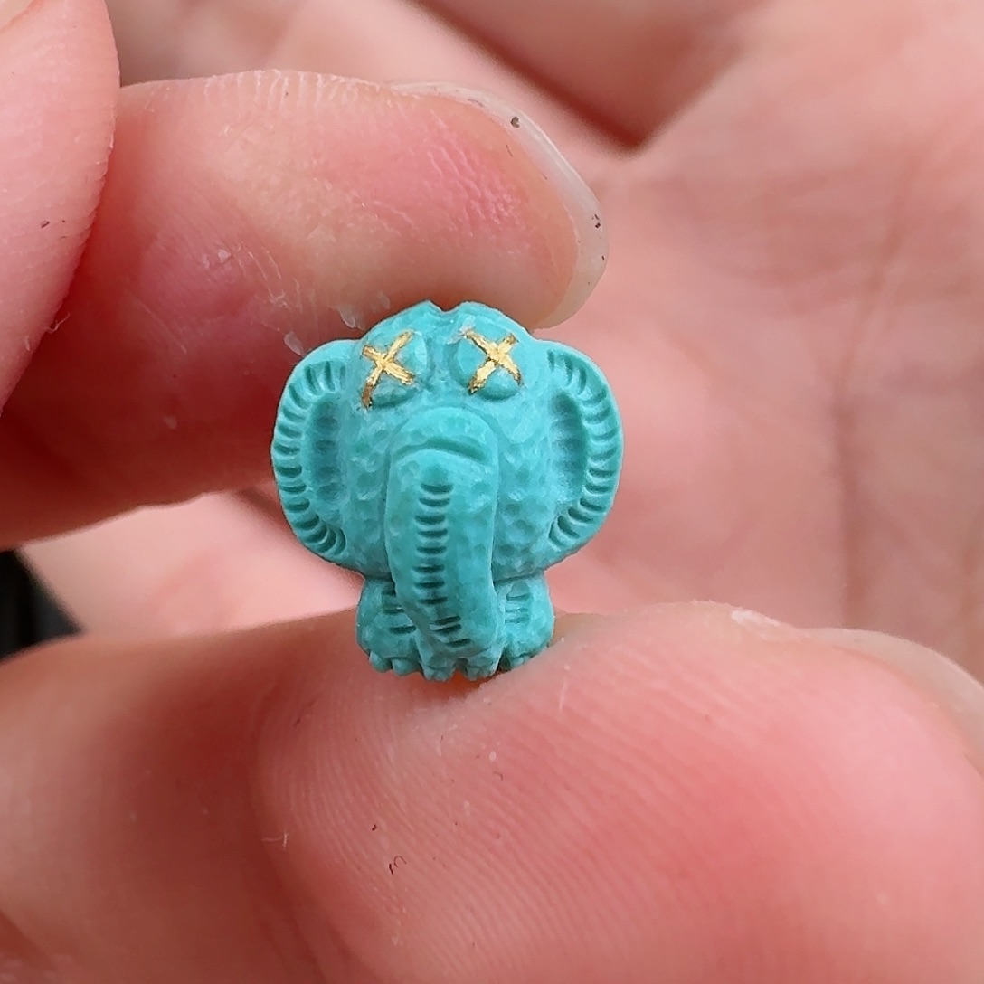 绿松石珠宝奇石未镶嵌