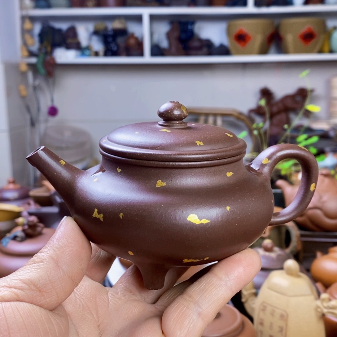 紫泥茶壶用****7原矿紫砂