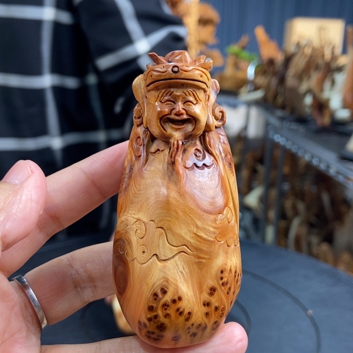 柏木（崖柏）手把件