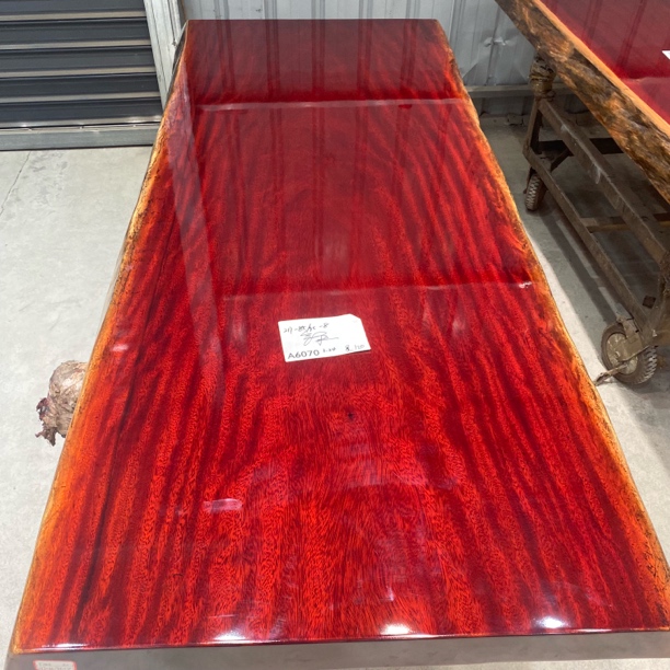 非洲进口原木大板茶桌办公桌定金