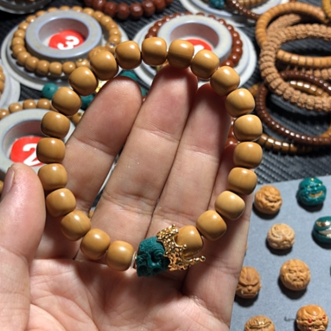 【闪购商品】猴头核桃手串老型➕恶灵