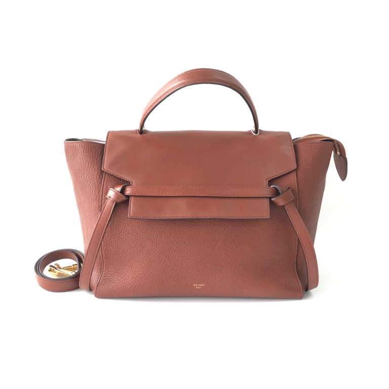 95新 Celine/思琳 安洁利严选 瑟琳mini鲶鱼单肩包 WHZ412135H