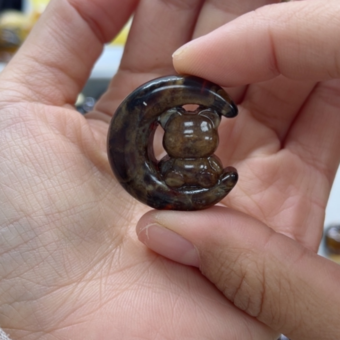 【闪购商品】琥珀裸石未镶嵌天然琥珀