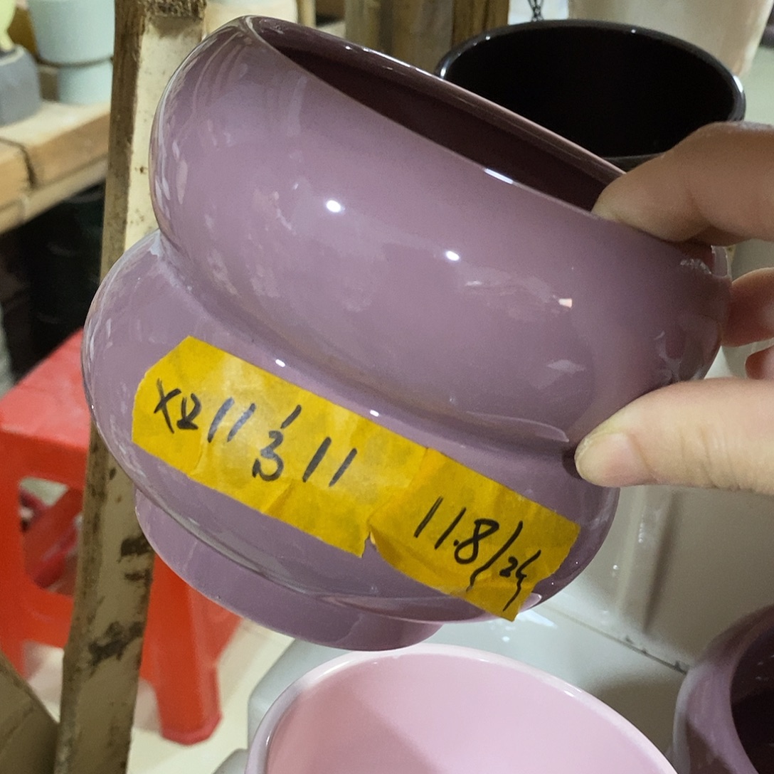 陶杯子陶盆有孔 瑕疵介意勿拍