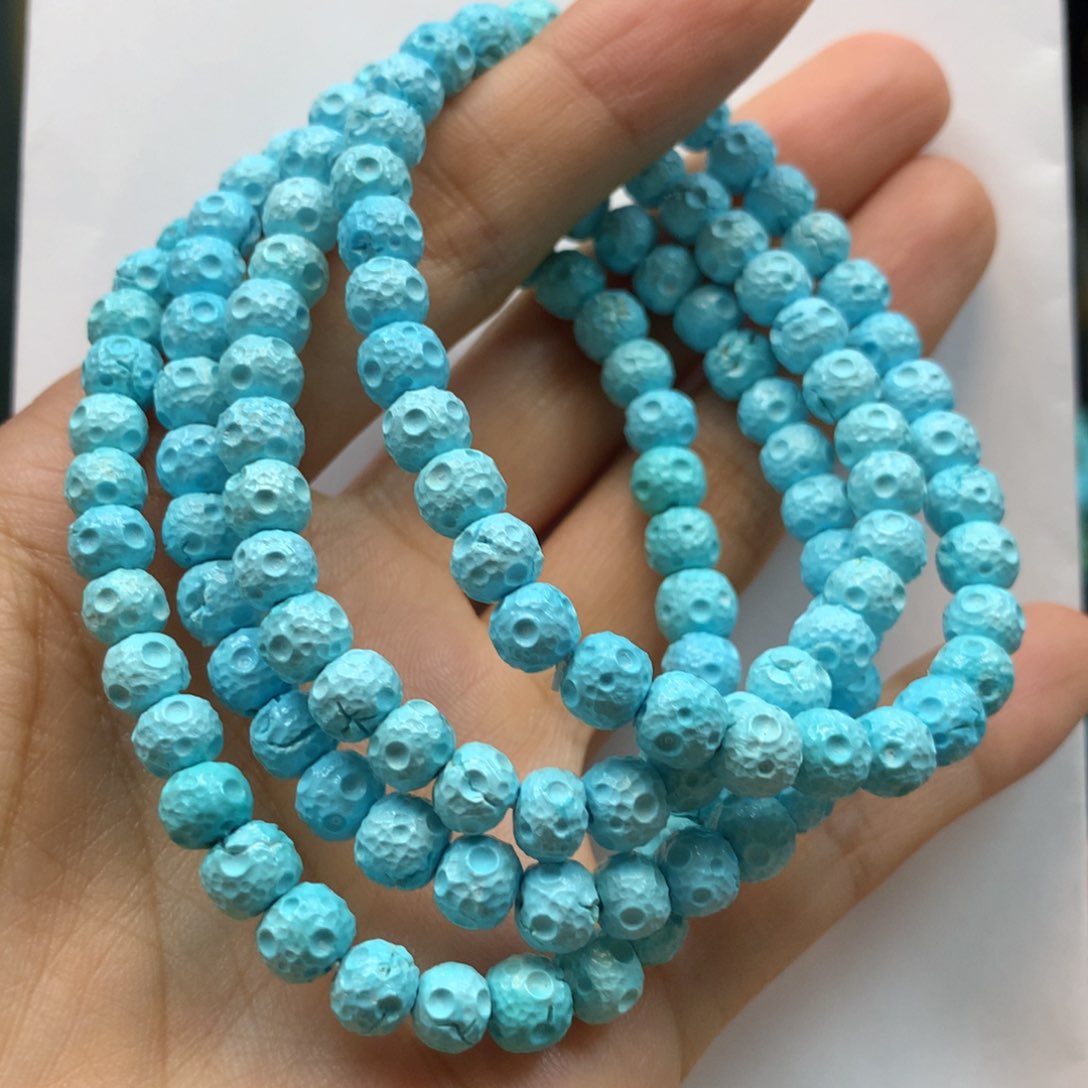 绿松石长链未镶嵌