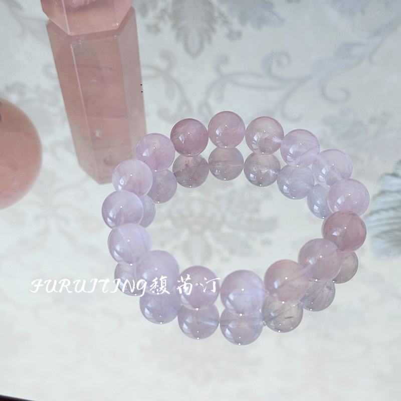 【FURUITING高定珠宝】紫马粉水11mm+
