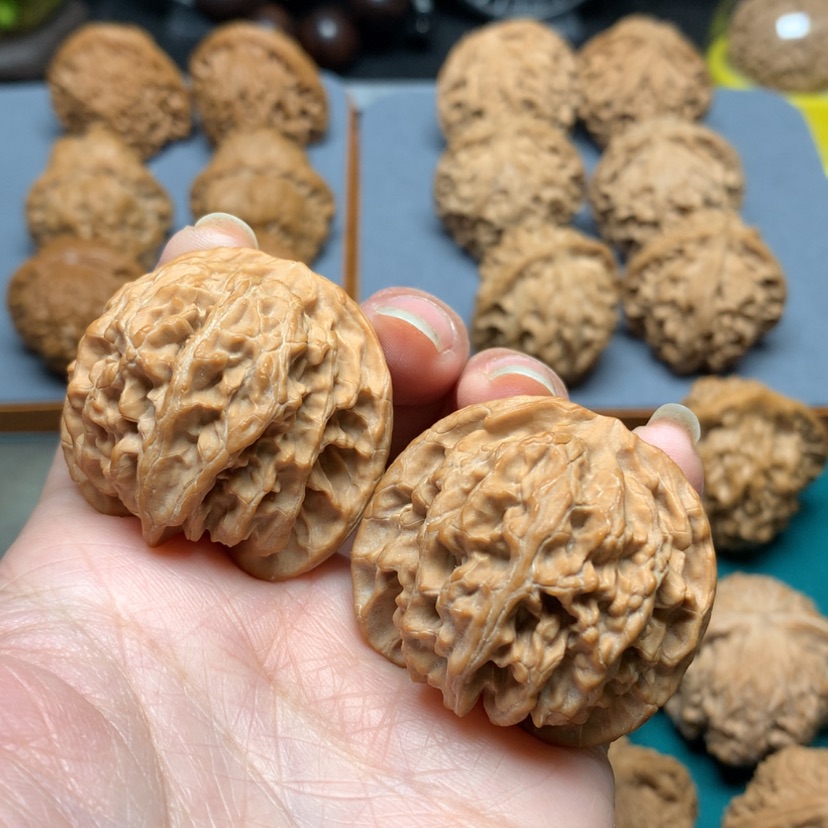 【闪购商品】核桃摆件呱*～40苹果园