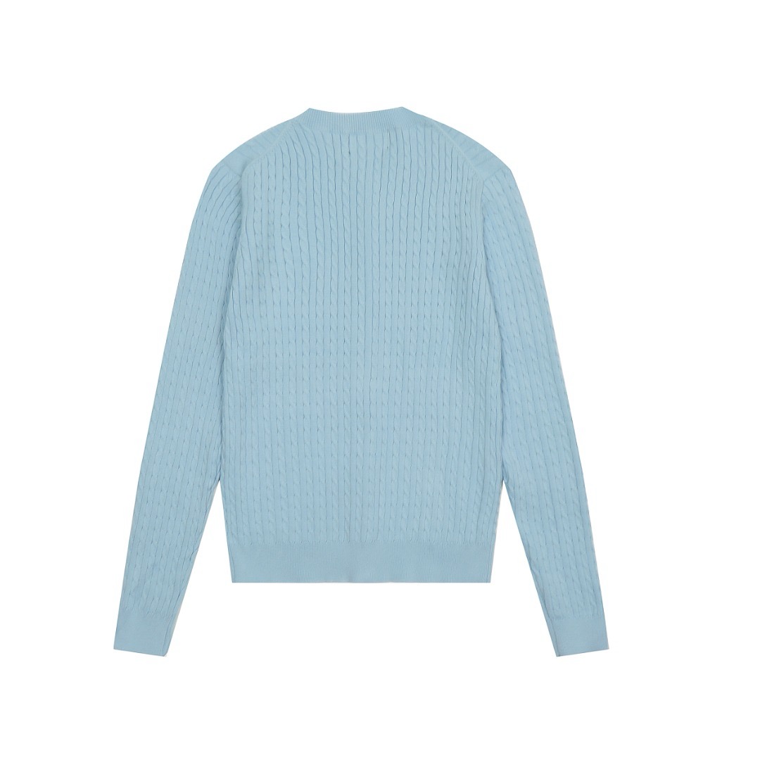 【容姨专属】细麻花10色纽扣开衫长袖