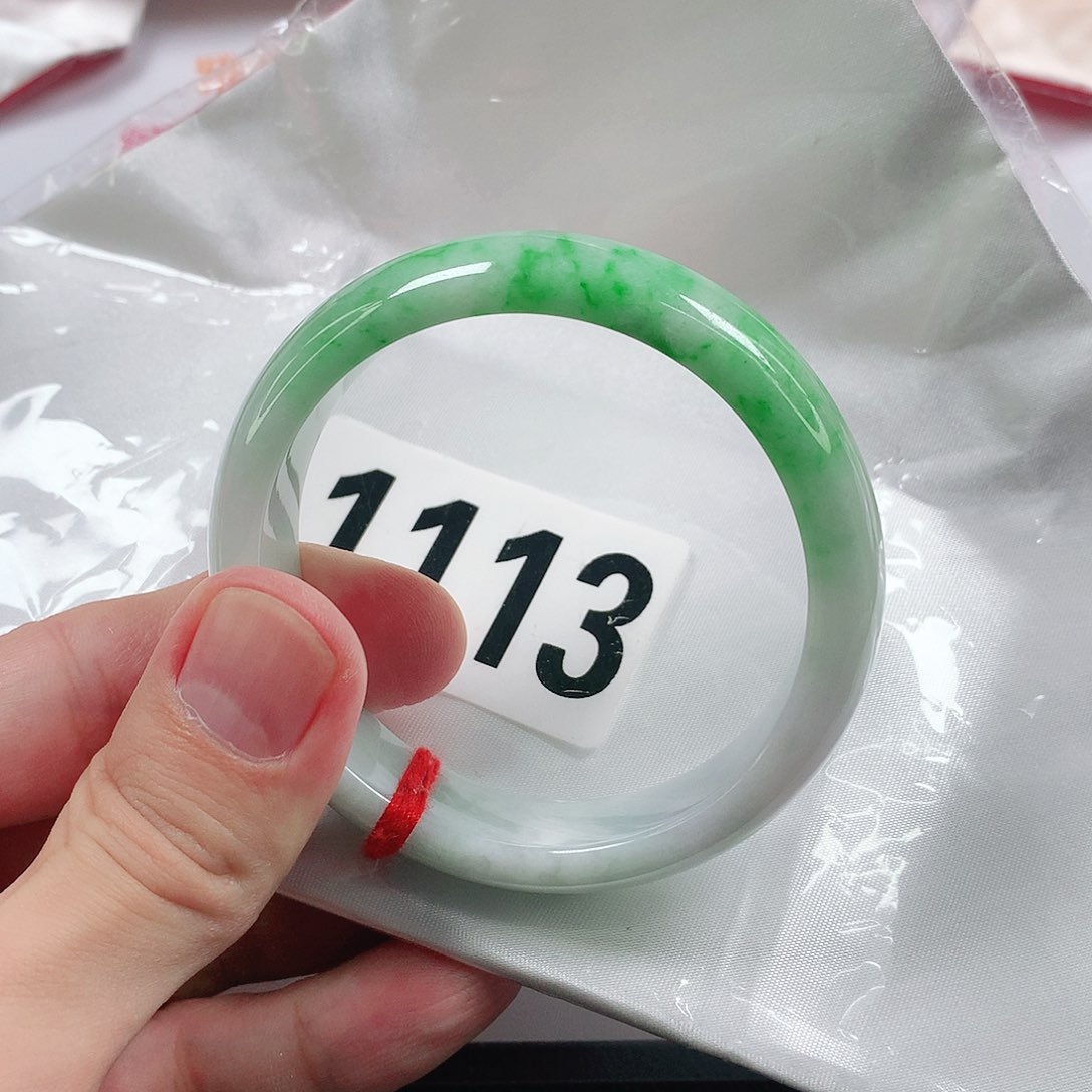 翡翠未镶嵌手镯翡翠手镯1113