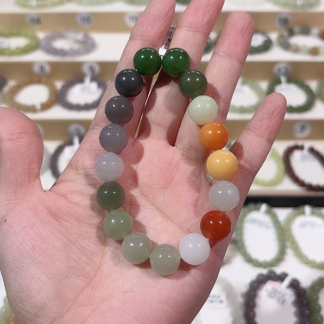 和田玉手链未镶嵌