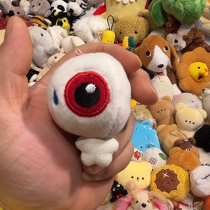 毛绒挂件鬼太郎哈哈