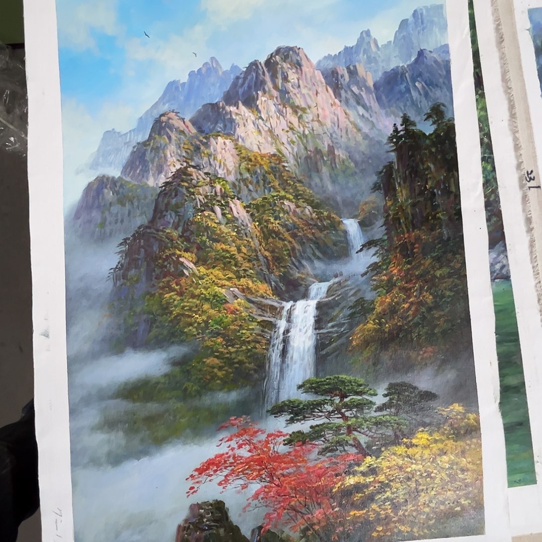 晴***界油画朝鲜艺术家协会