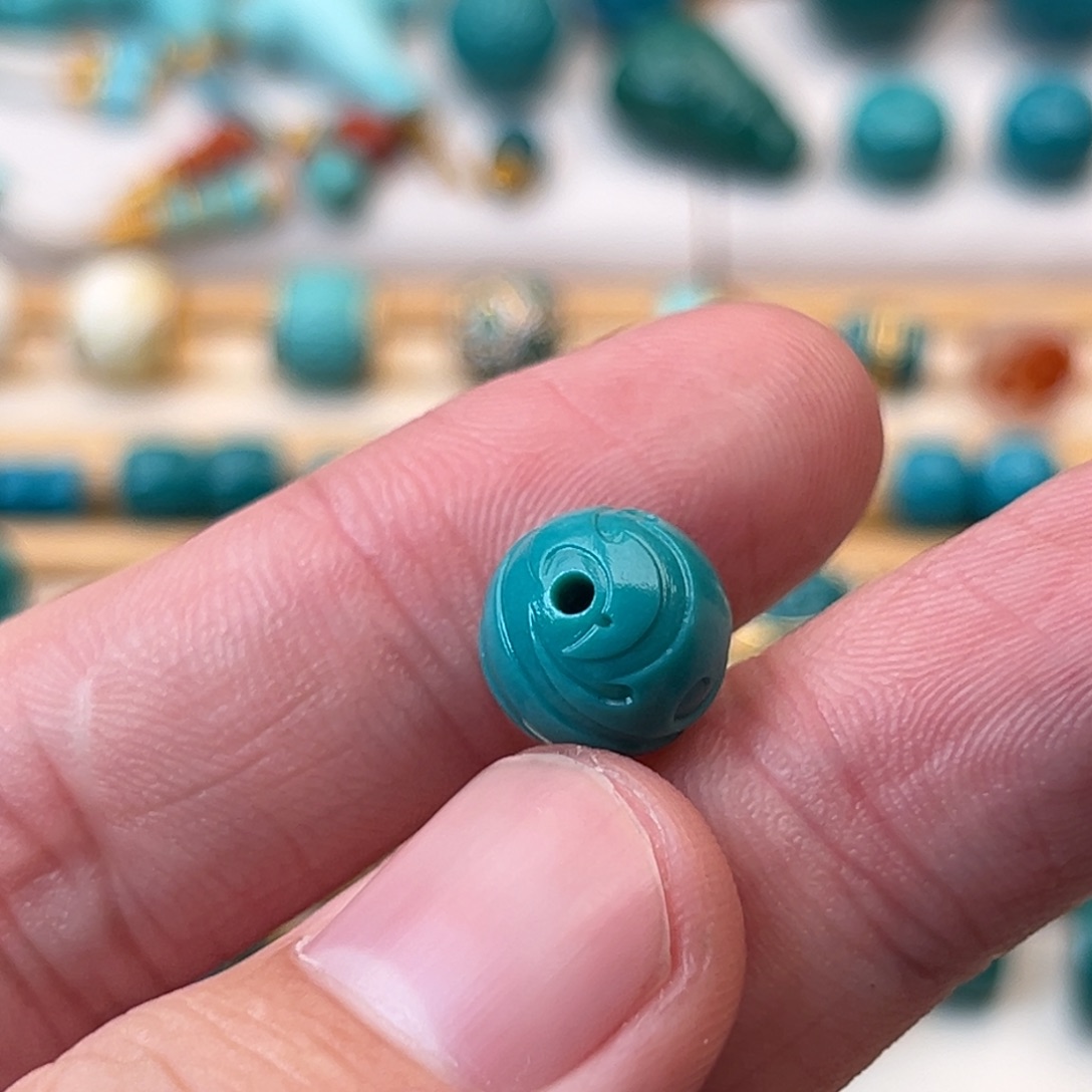 绿松石博古未镶嵌