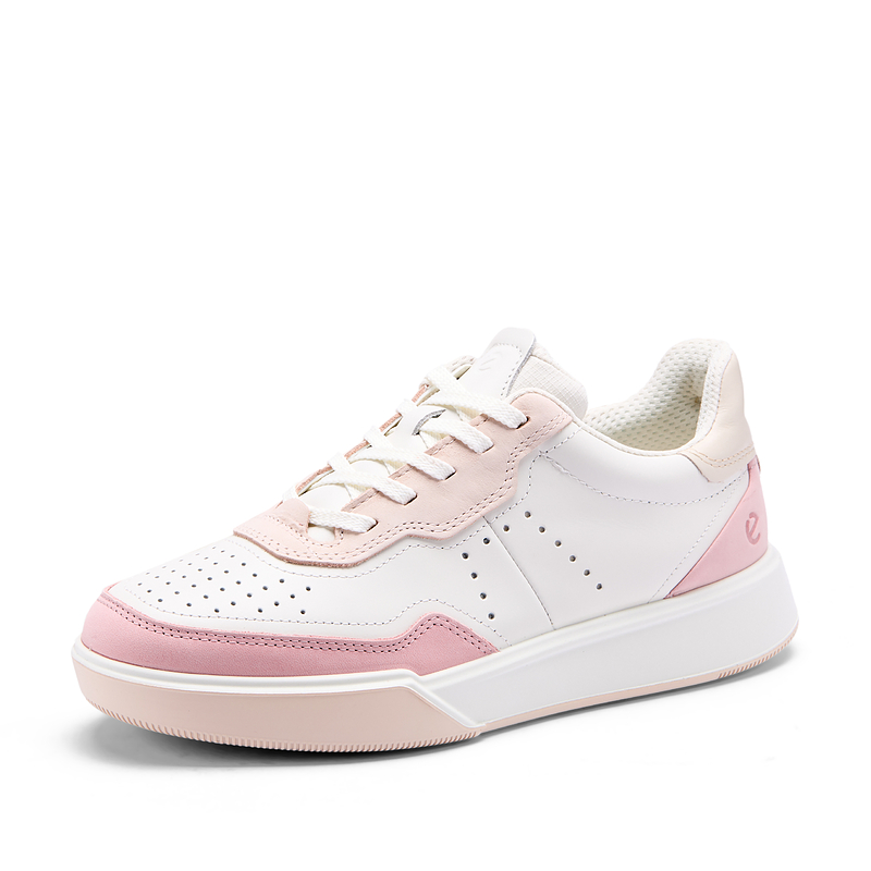 ECCO爱步休闲鞋女鞋秋流行球鞋平底板鞋 街头球鞋27281361255