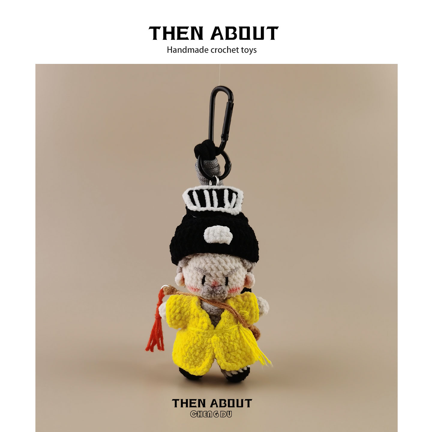 thenabout 道长英叔林正英包包挂件挂饰钥匙扣挂件创意礼物送人