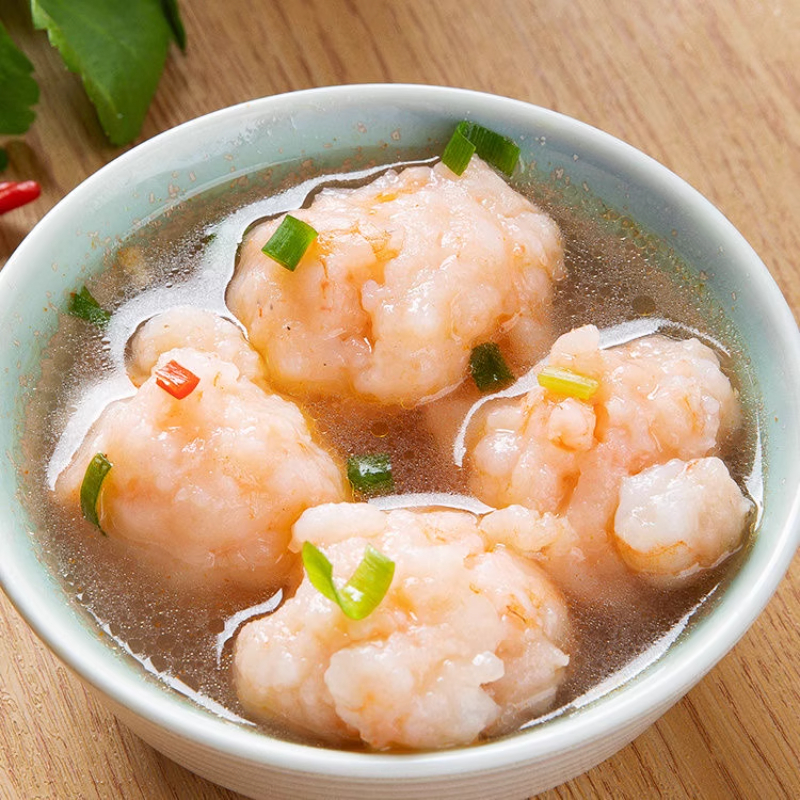 手工虾滑100g/包到手12包冷冻生鲜火锅食材早餐低脂必备1