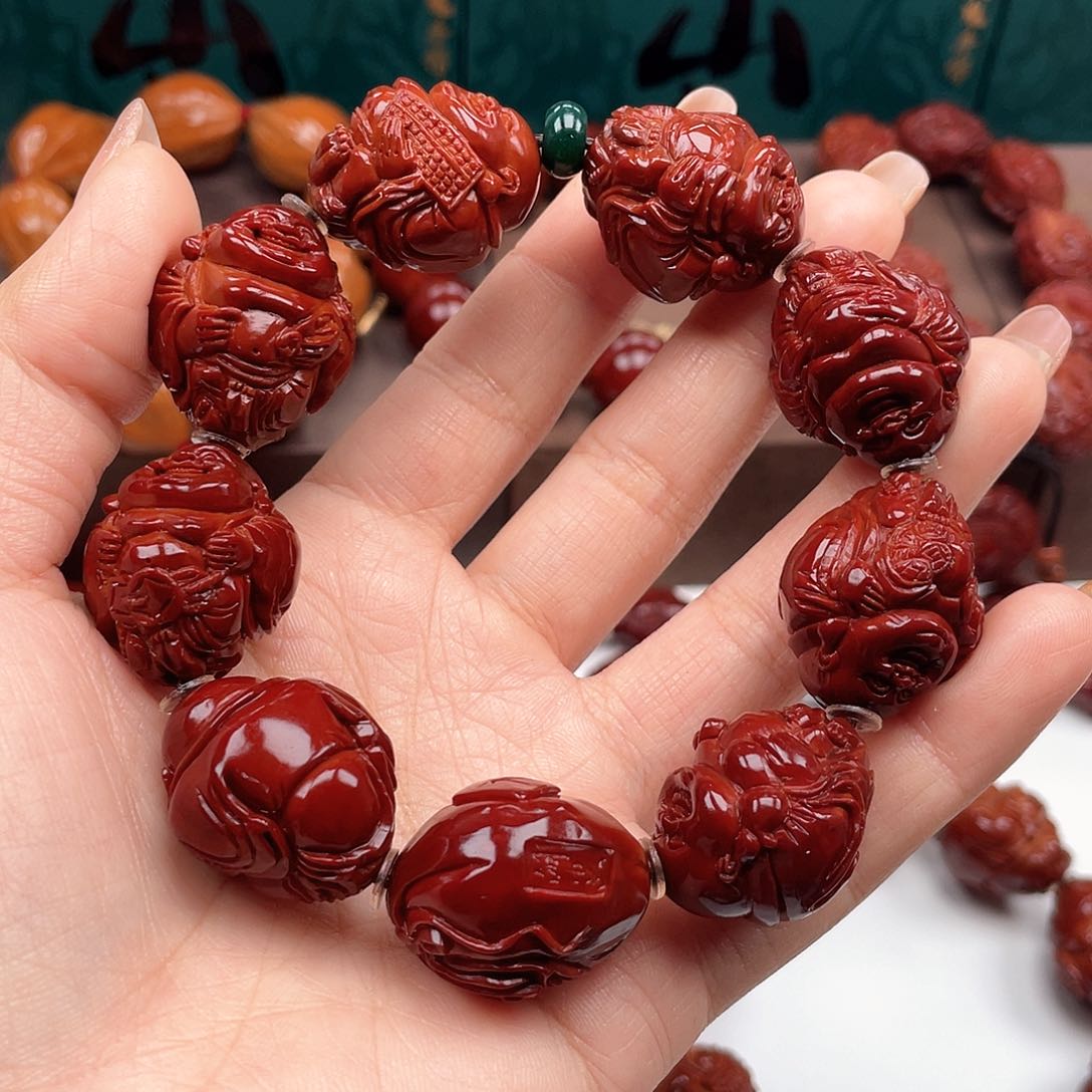 橄榄核手串一*弥勒手串