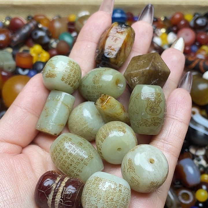 玛瑙/玉髓未镶嵌手链