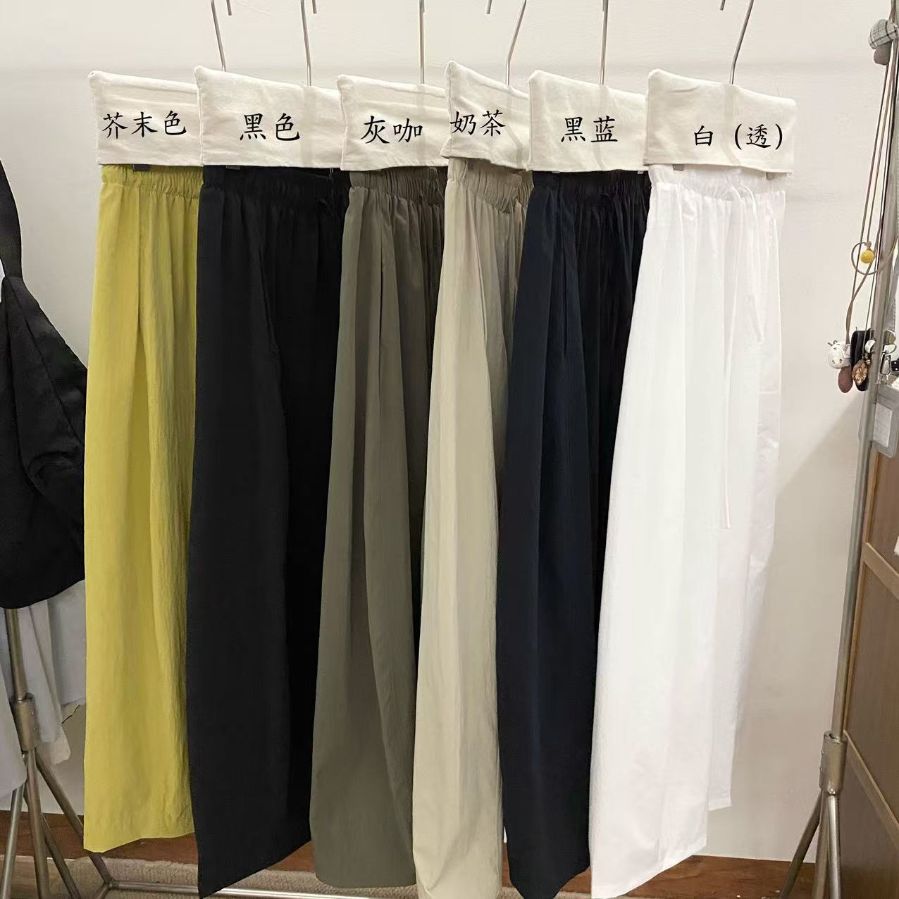 自留款YIJ#8103 日系薄款奶奶裤 07-06