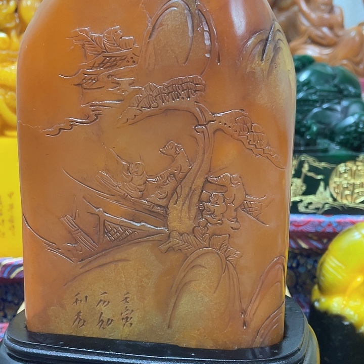 寿山石印石篆刻印章引首章闲章姓名章生日礼物