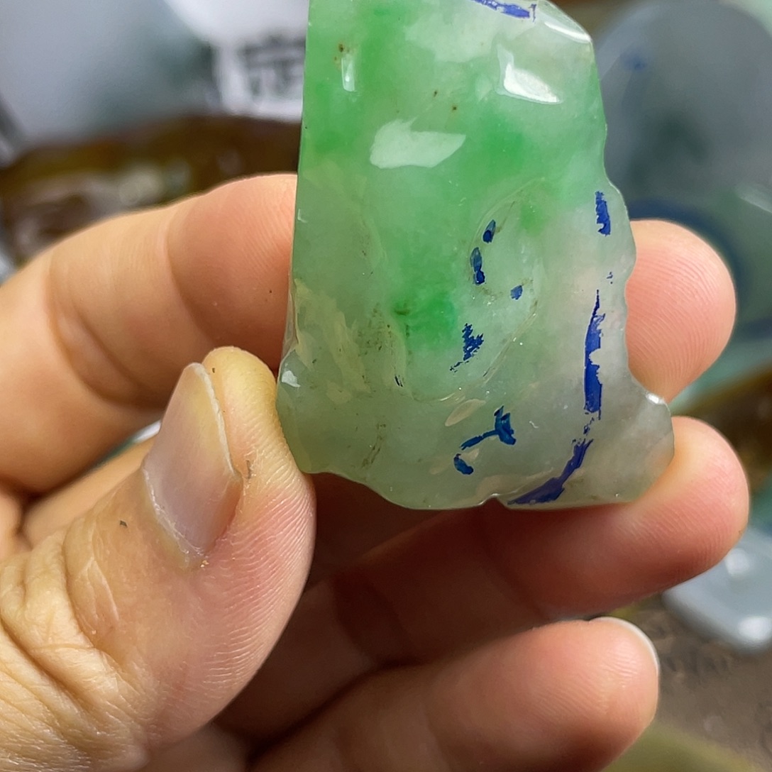 未镶嵌定制翡翠色料缅甸翡翠