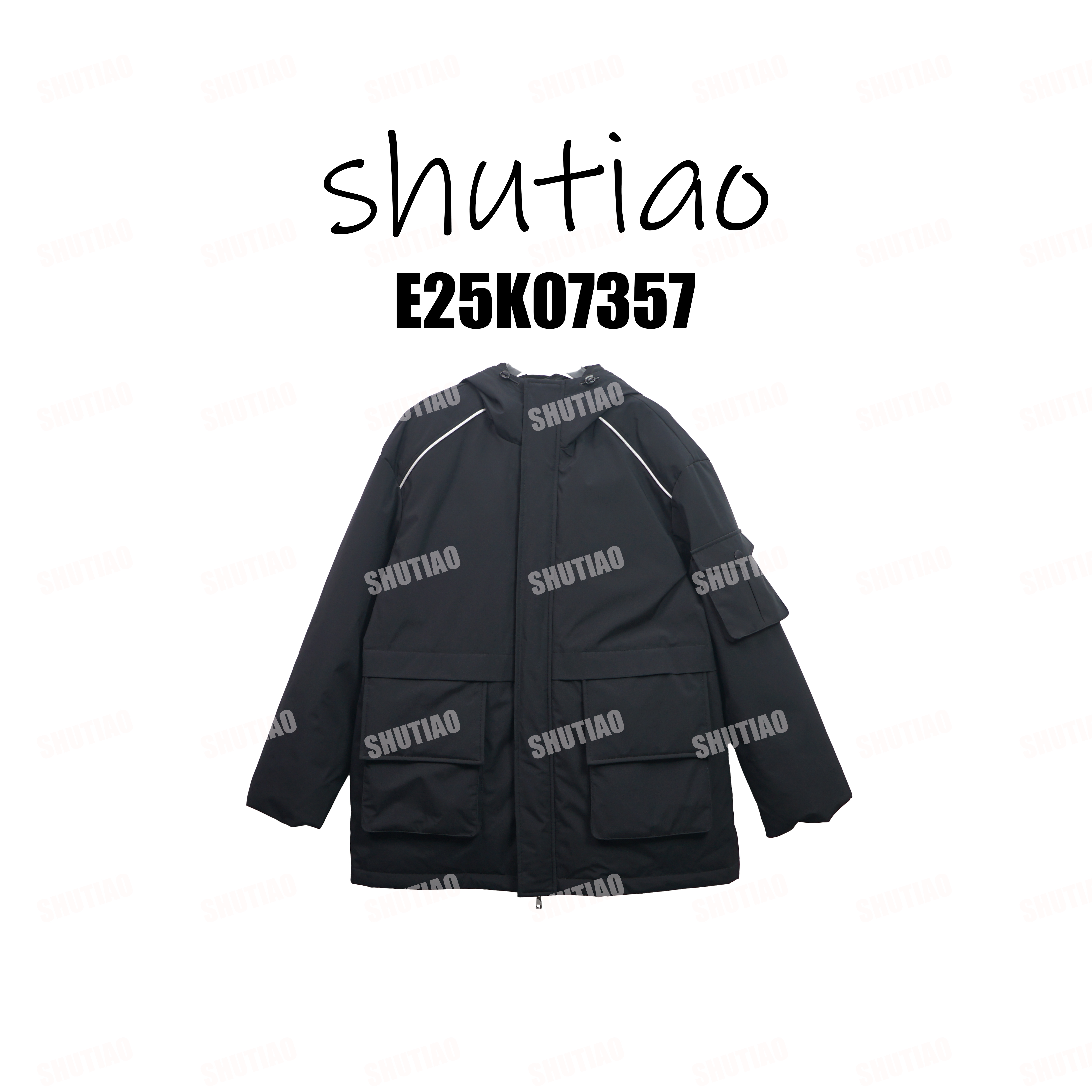 【SHUTIAO】2025冬季：新款小众设计款羽绒服E25K07357