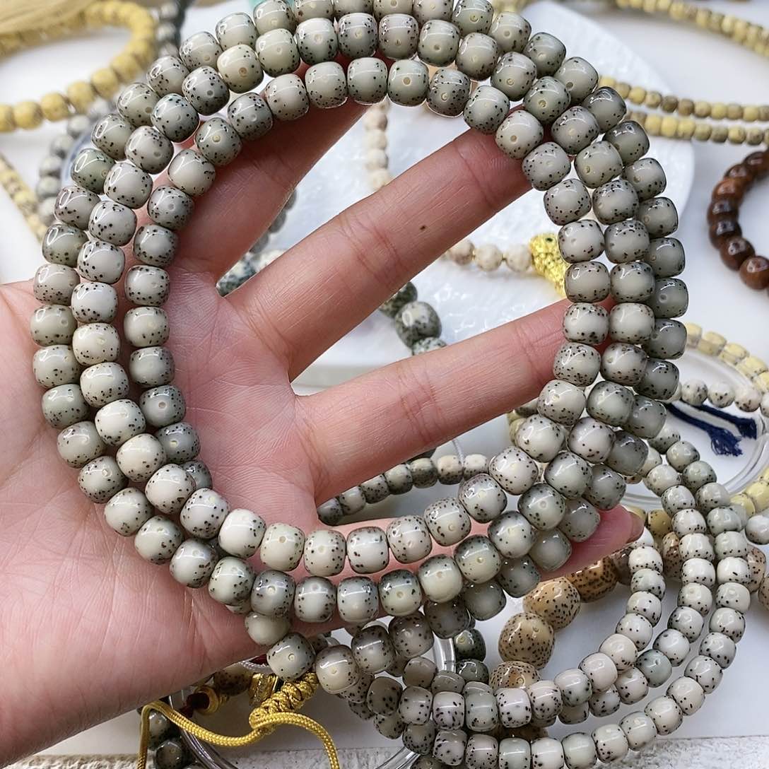 星月菩提手串云*卡8天眼冰糖108