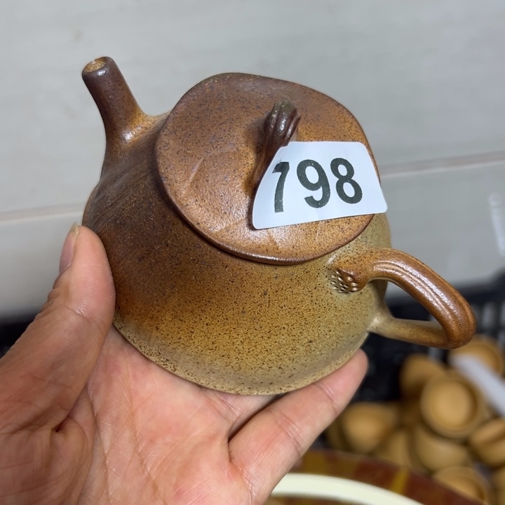 紫砂茶壶黄金段瑕疵140