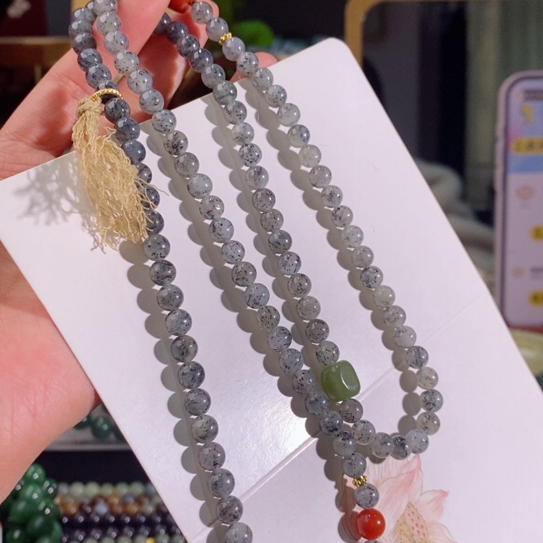 和田玉手串多样性拍一发一未镶嵌