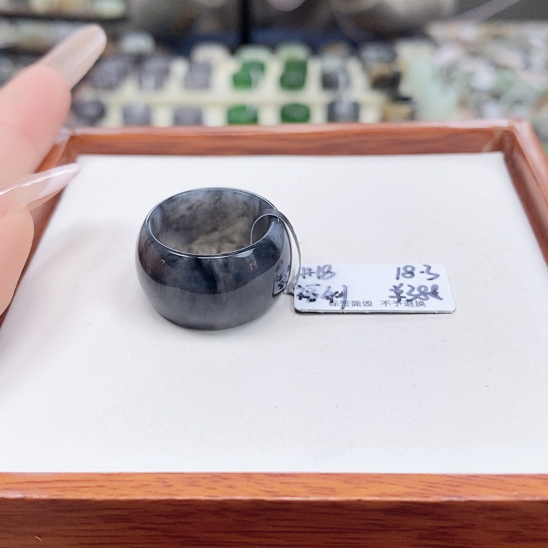 和田玉未镶嵌戒指I****n专拍5-18.3