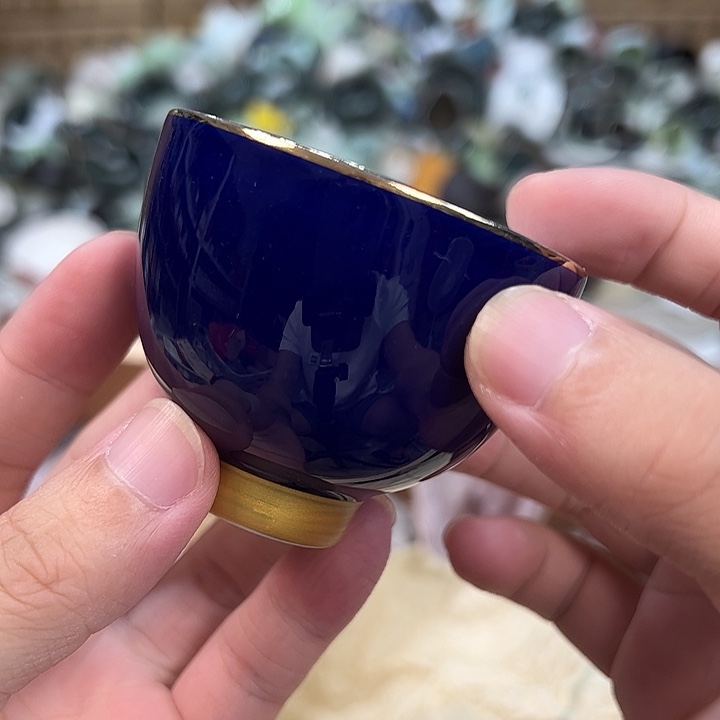 德化白瓷茶具主人杯