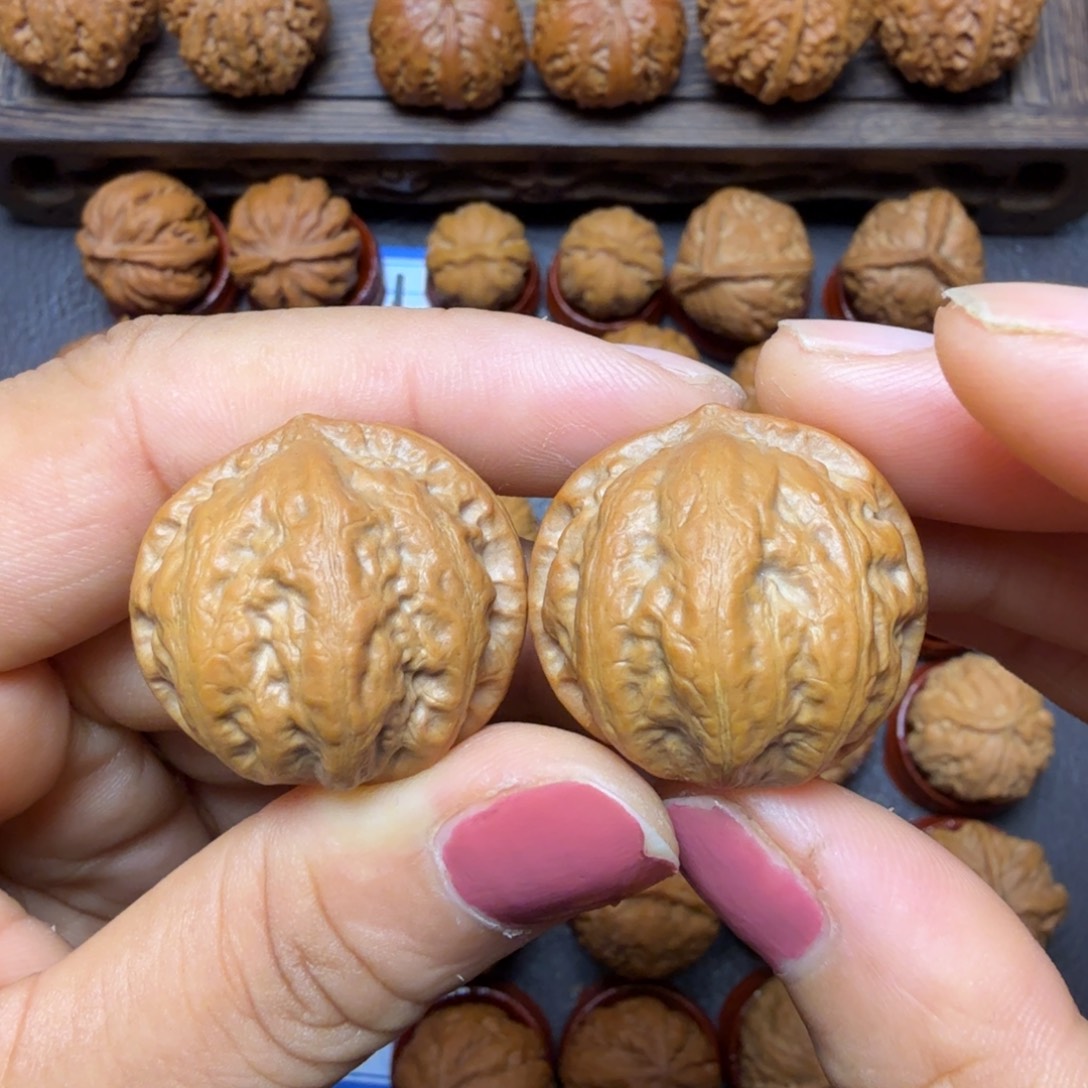 文玩核桃把件28尺焖尖帝王龙脊0013