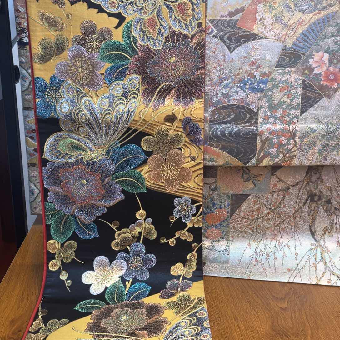 织绣六通彩织蝴蝶