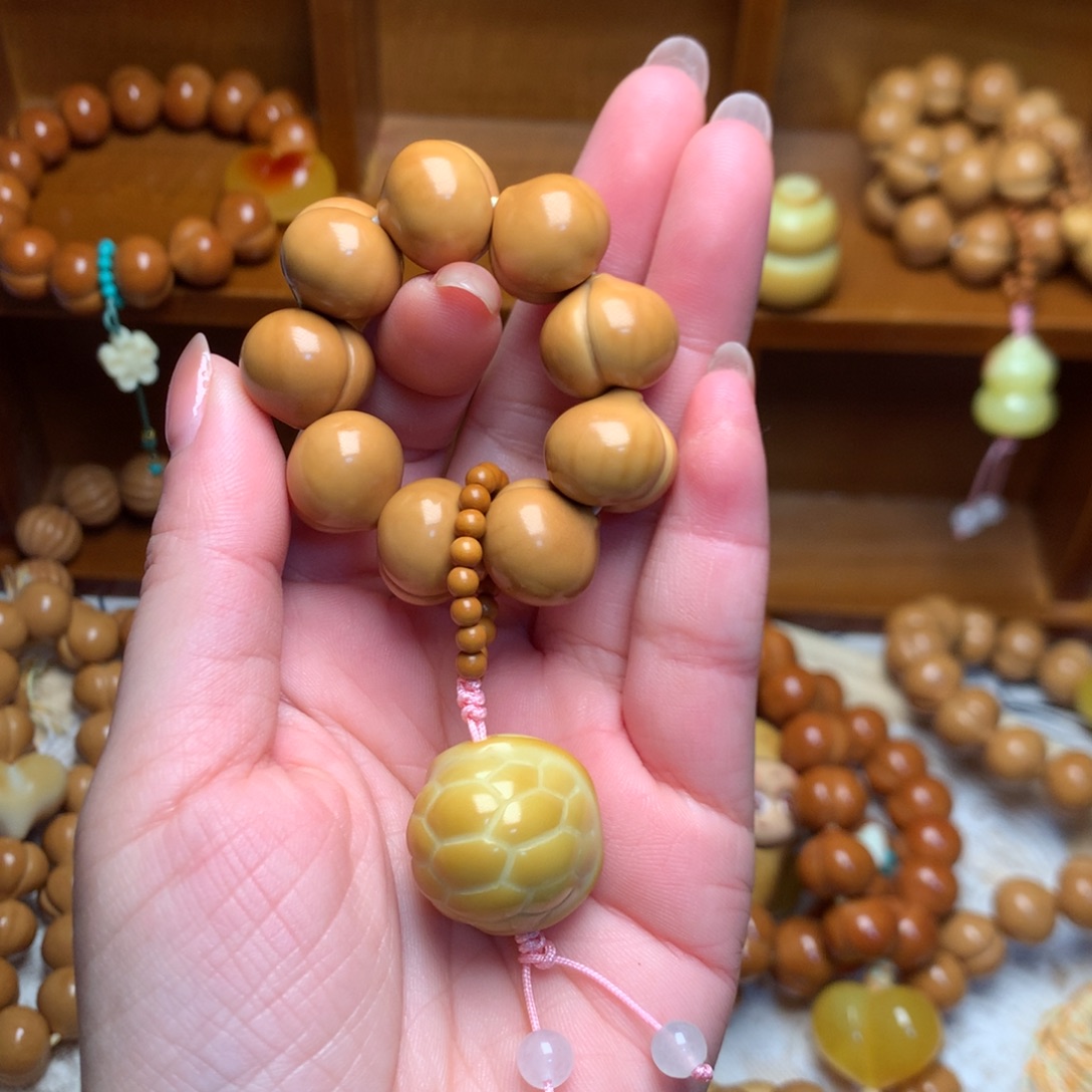 把件猴头核桃15高定屁桃手捻富甲