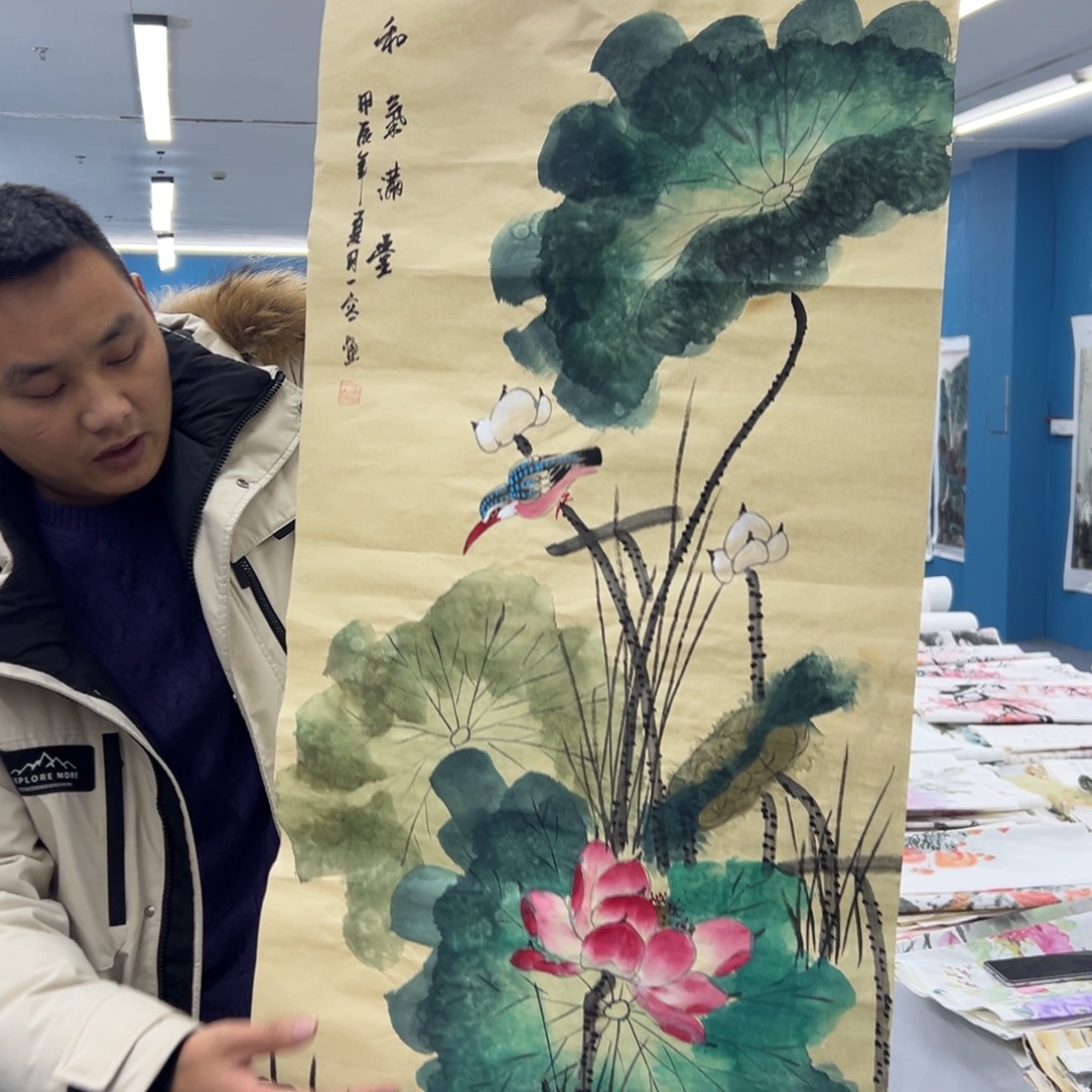国画国画纯手绘欣赏