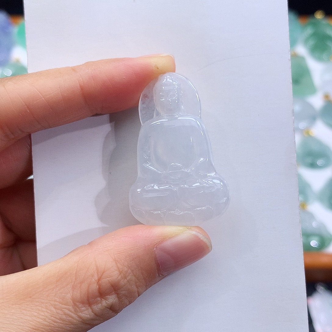 翡翠未镶嵌颈饰翡翠吊坠