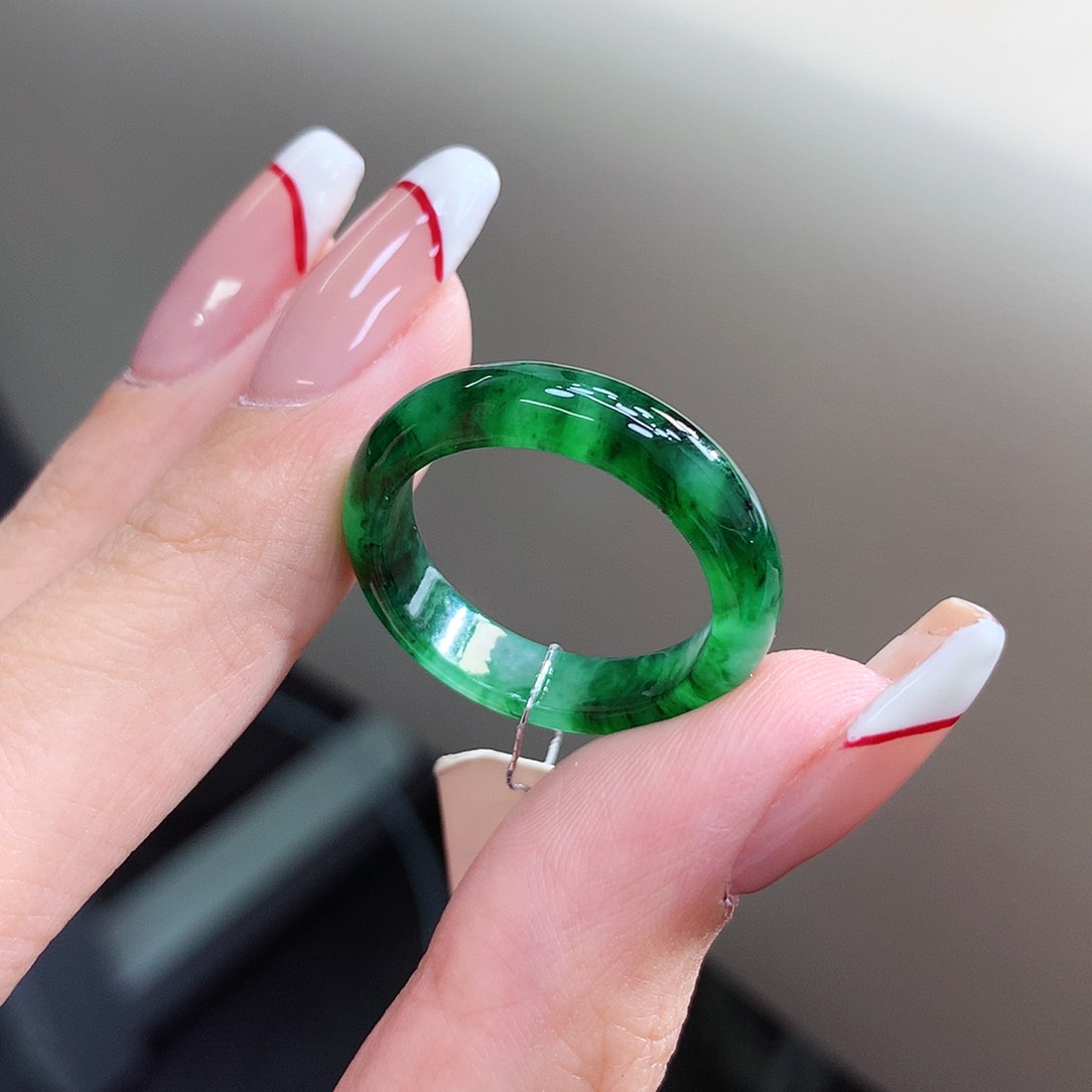 未镶嵌戒指翡翠20号