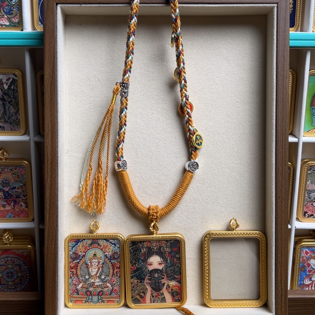 A***灬吊坠双面定制 大日前世今生