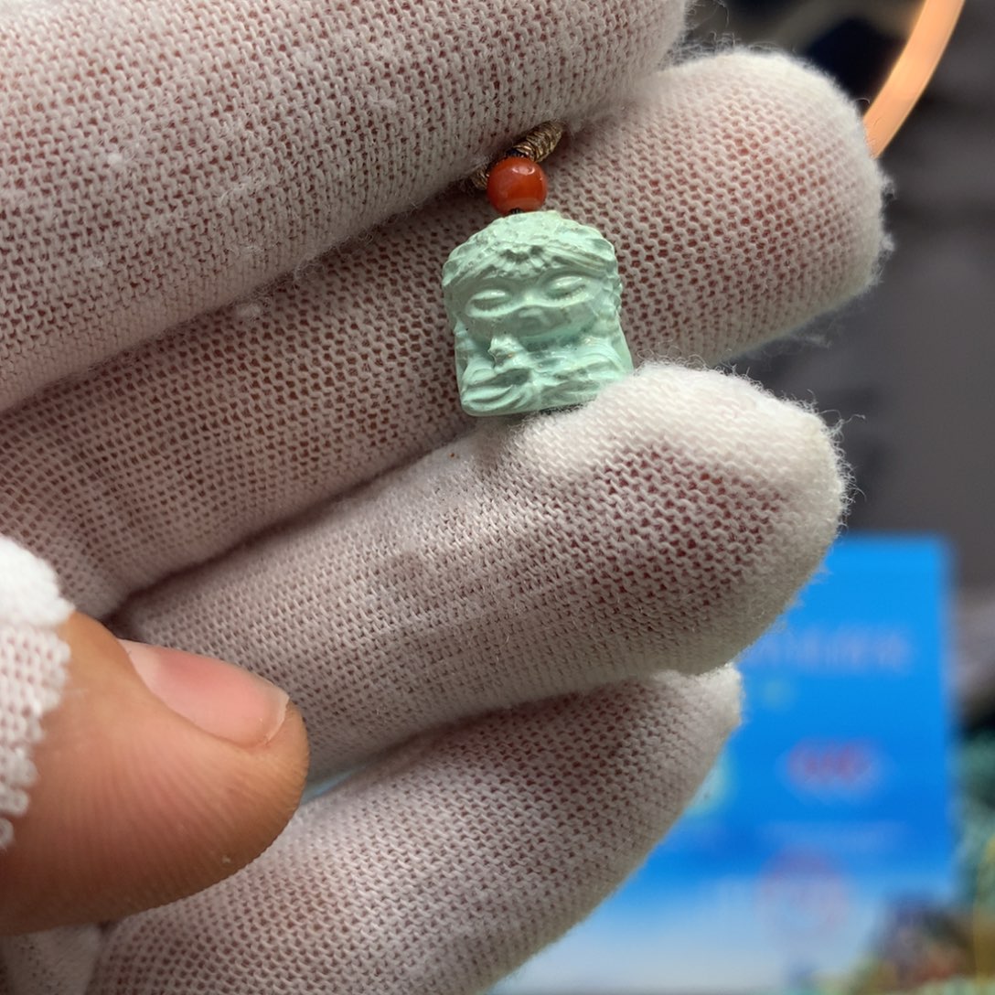 绿松石挂件未镶嵌