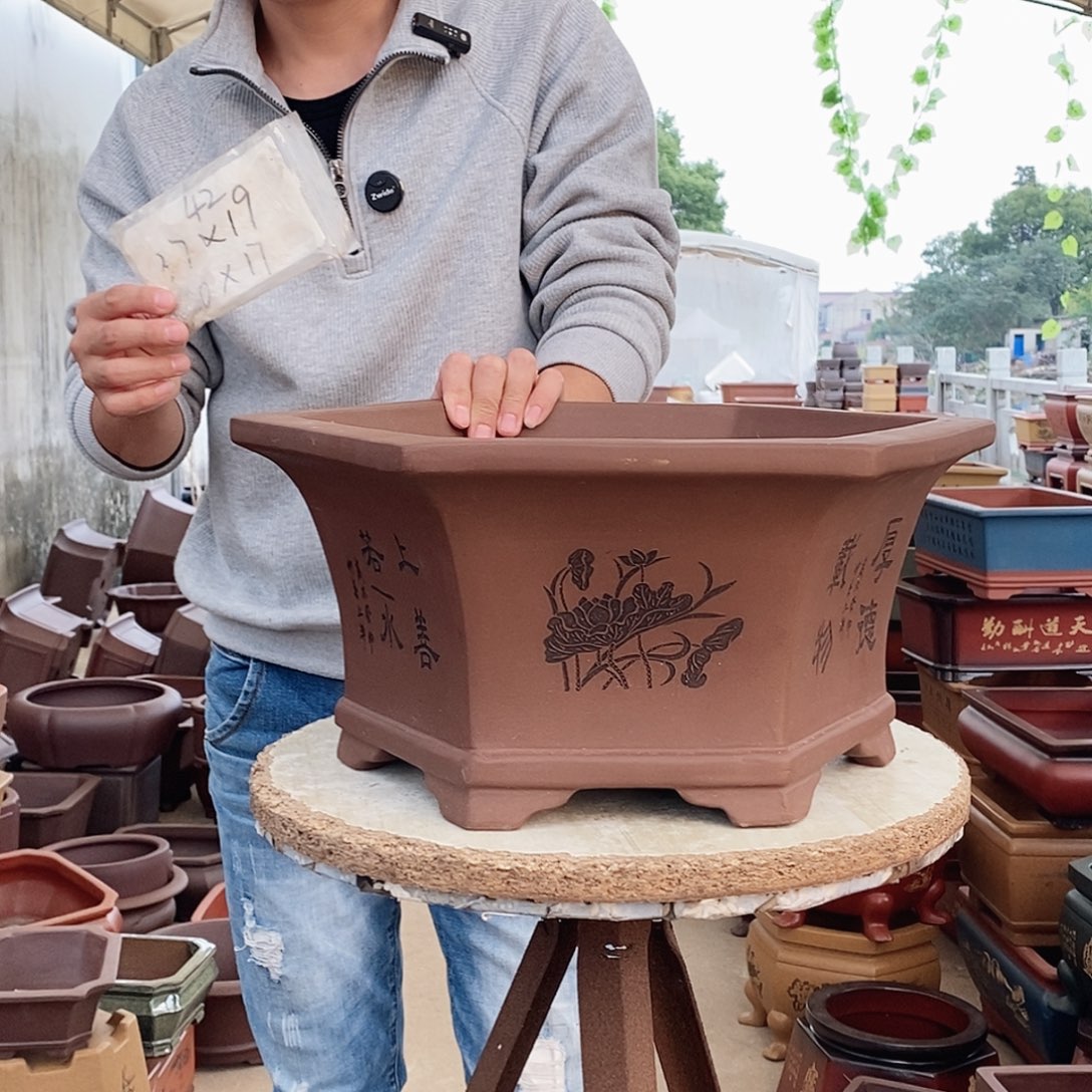 花盆紫砂紫砂花盆