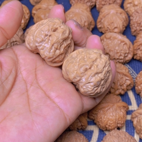 【闪购商品】文玩核桃吊坠楚*蛙蛙38