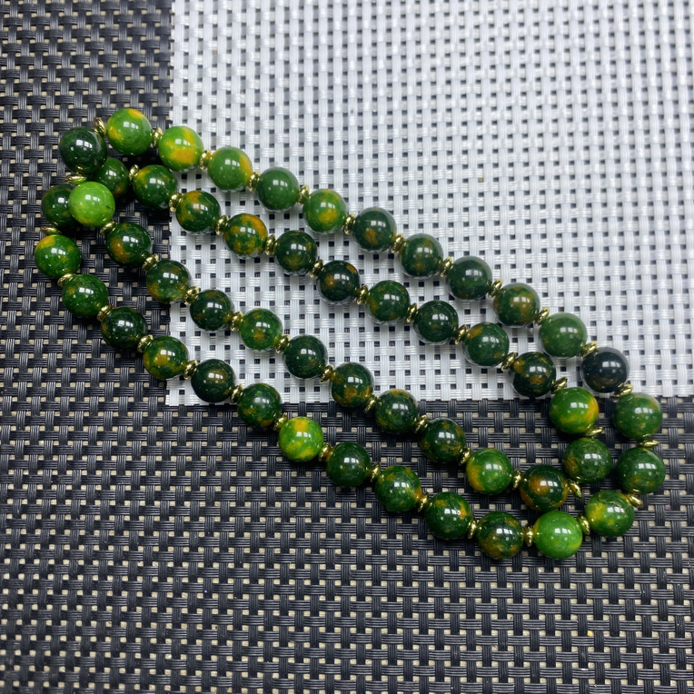 绿色12mm项链497