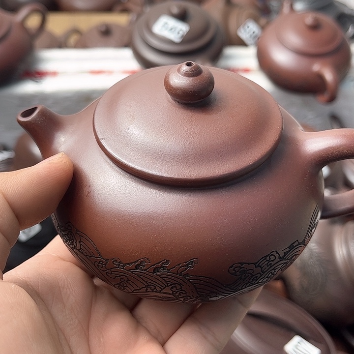 紫砂茶壶紫砂微瑕