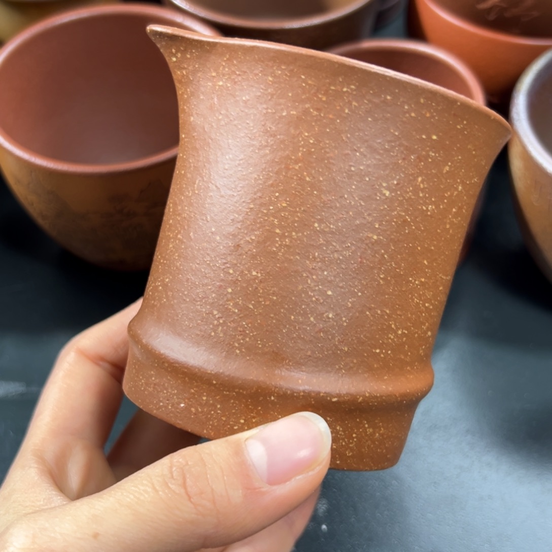 茶杯紫砂微瑕不退不换