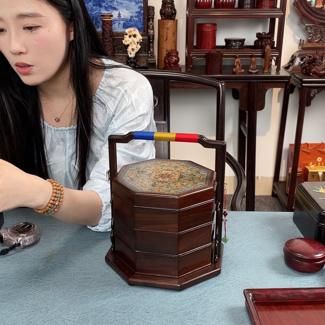 红酸枝木类成套家具财*一对