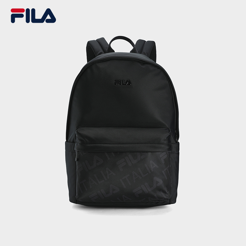 FILA 斐乐官方男士背包2025春新款时尚通勤双肩包休闲书包电脑包