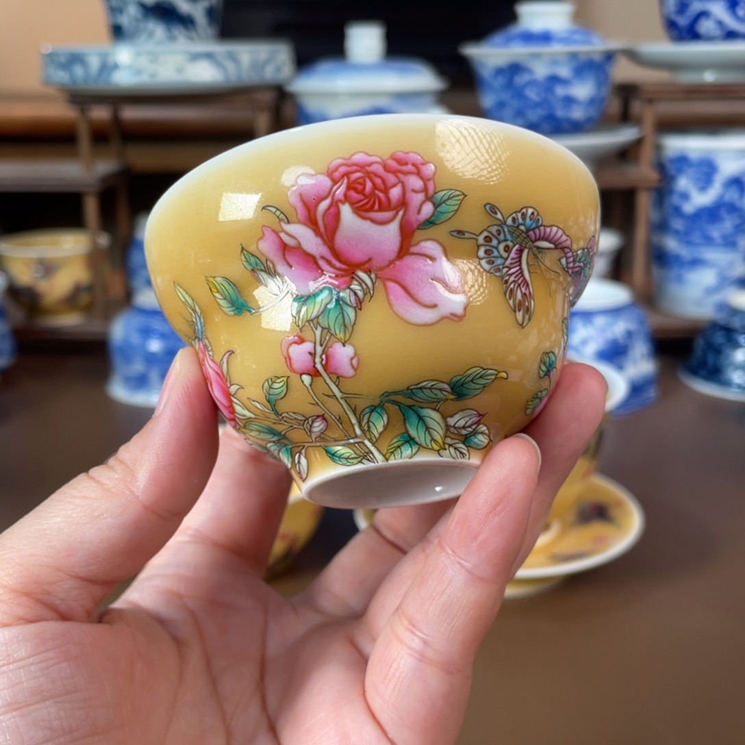 景德镇陶瓷手工手绘