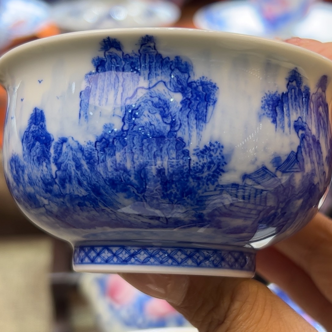 手绘陶瓷手绘作品