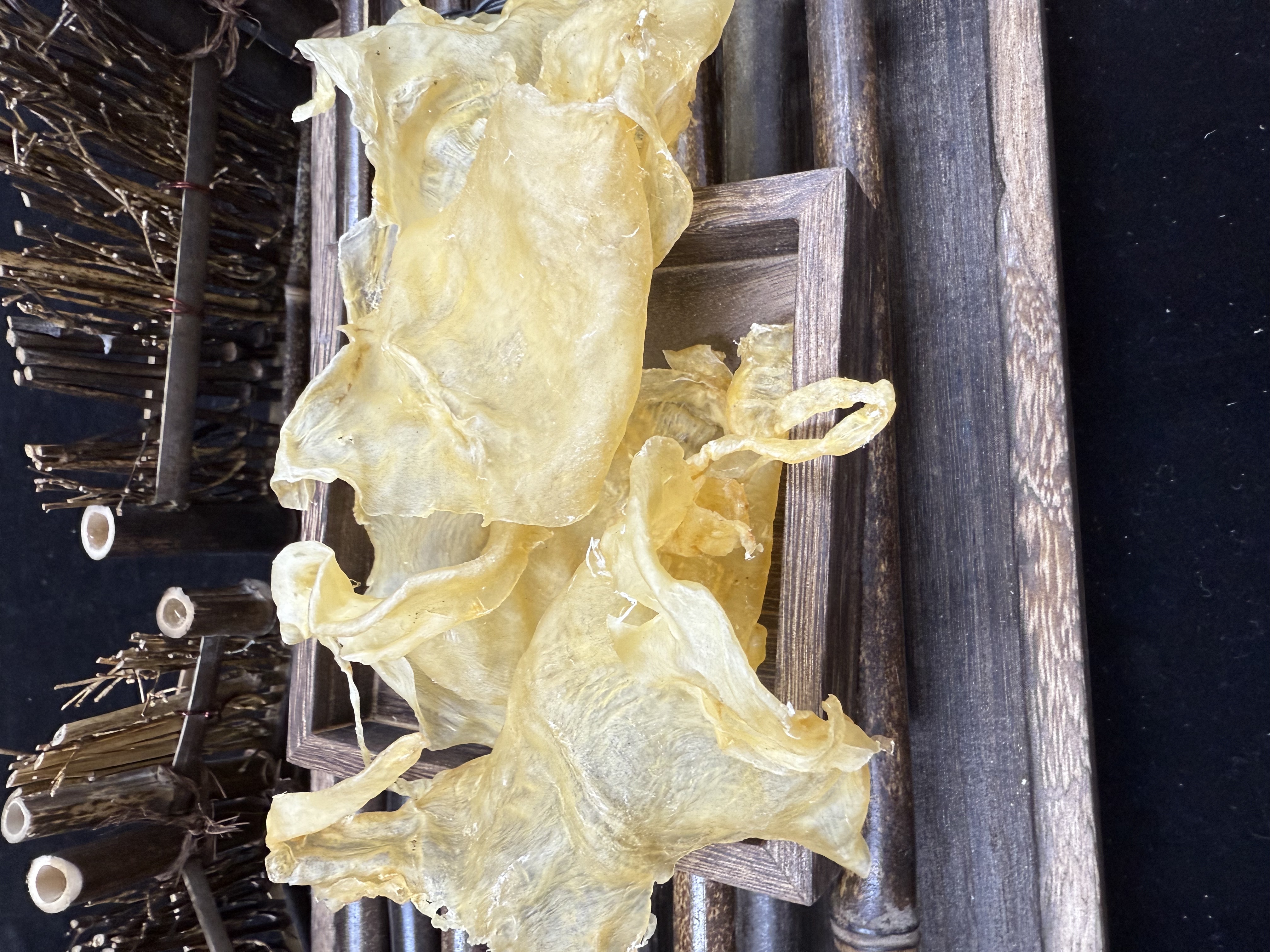 优质野生斗湖公胶厚肉花胶鱼胶干货无添加营养滋补送礼佳选