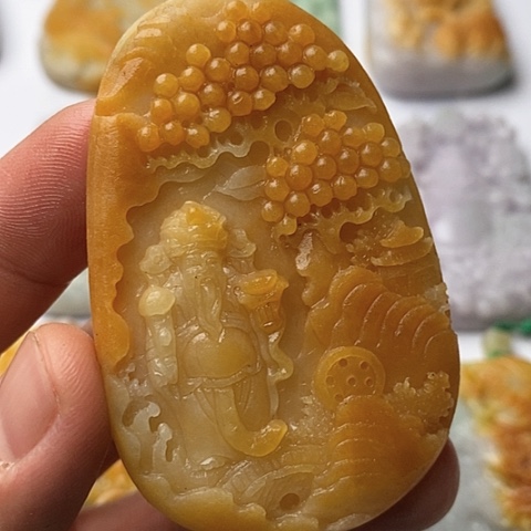 定制翡翠未镶嵌翡翠